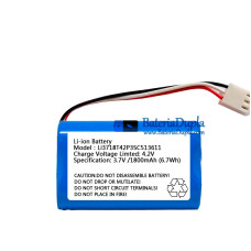 Bateria para PLC Li3718T42P3C513611 [bateria de reposição]